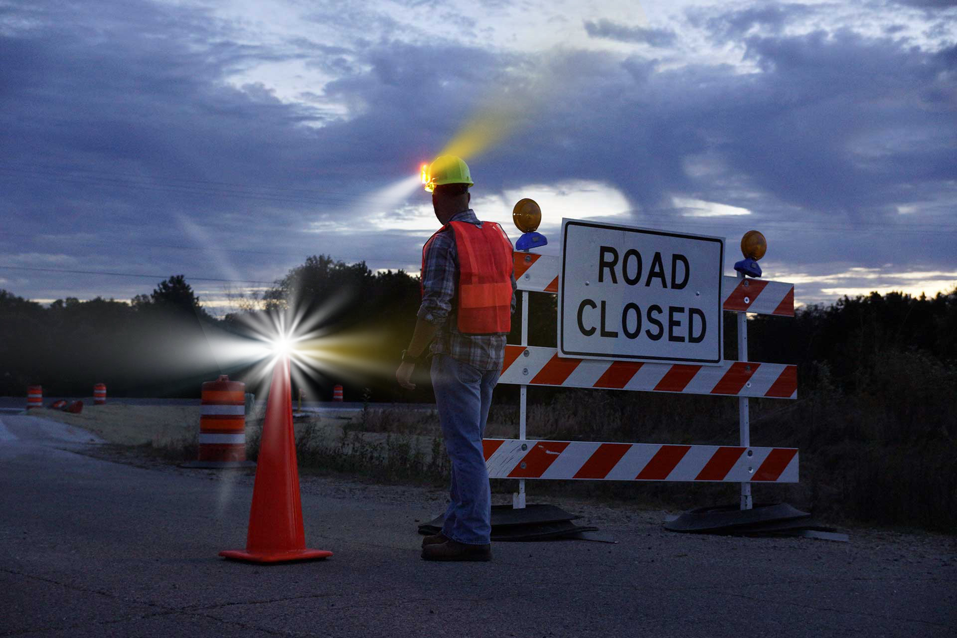 Roadside Safety Light, High Visibility LED & Active Safety Task Light